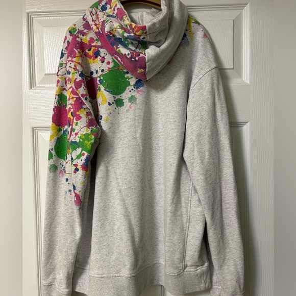 Staple Splatter Print OG Pigeon Hoodie - Picture 4 of 4